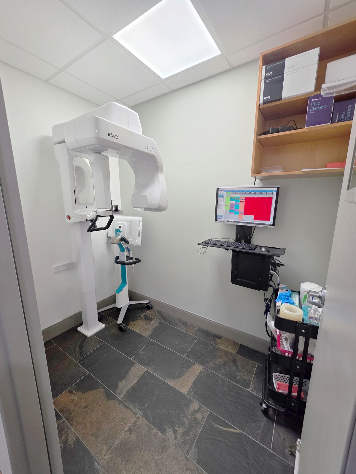 X-ray facility at Greenwoods Dental Pembina location